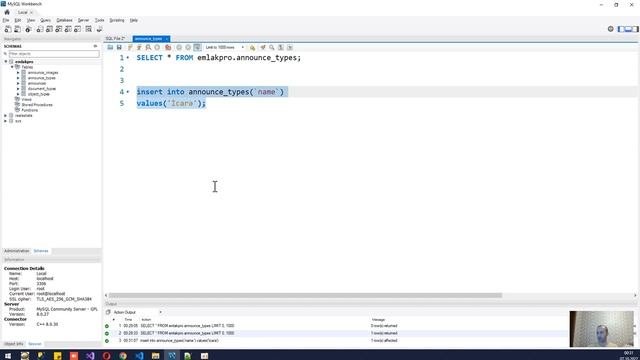 2.15.MySql - DML.Bir və daha çox sətrin birdən cədvələ əlavə edilməsi смотреть онлайн
