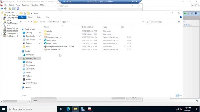 How to Install and Configure IIS Web Server in Windows Server 2022 смотреть онлайн