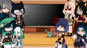 Genshin Impact Reacts To The Traveler F/MC || Gacha Club || Genshin Impact || XiaoLumi ||