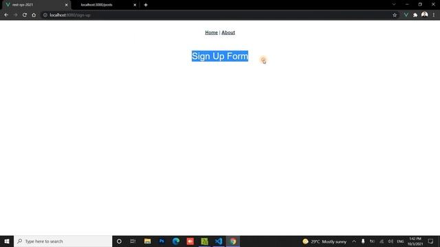 #04 Setup Signup Page Component #مشروع_تطبيق_إدارة_مطعم #vue_js_project смотреть онлайн