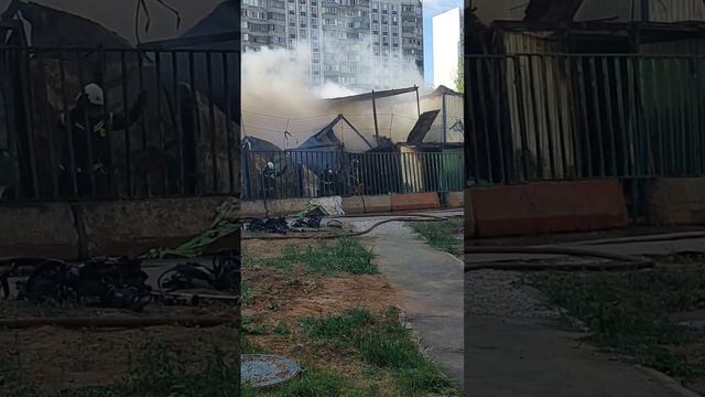 Сложности, возникшие при тушении пожара в Митино 21 июня 2023 смотреть онлайн