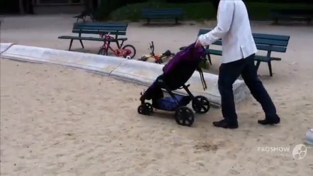 Comment une poussette Britax B Agile 3 roule sur le sable (test et avis) смотреть онлайн