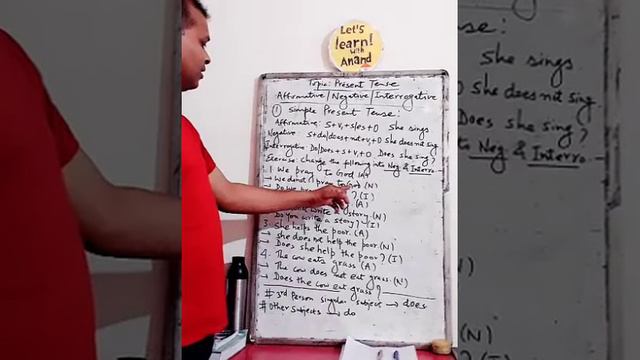 Affirmative/Negative/Interrogative ( Simple Present Tense) смотреть онлайн