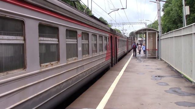ЭР2Т-7157, платформа Переделкино смотреть онлайн