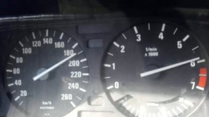 БМВ е34 525 до отсечки!!!разгоняем до максимума!