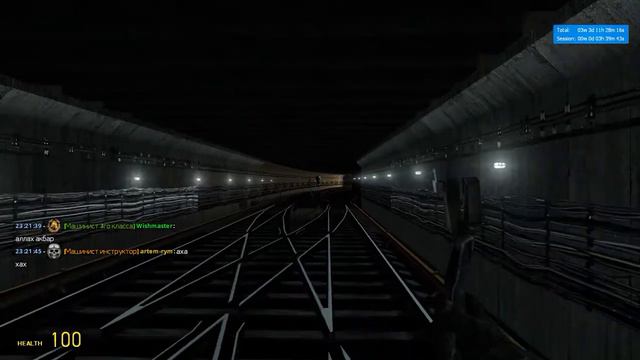 Garry's Mod - Metrostroi: Практика: Стояночный тормоз?... Не! Не слышал:). смотреть онлайн