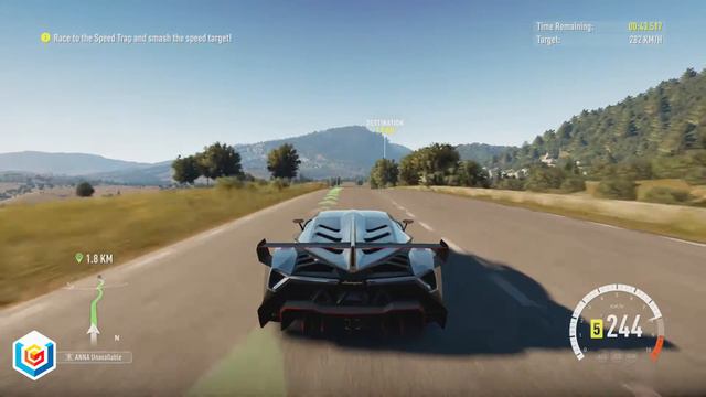 Forza Horizon 2 - First Bucket List #12 - Veneno Walkthrough смотреть онлайн