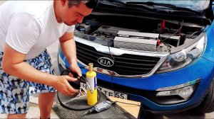 ПРОМЫВАЕМ РАДИАТОР на KIA SPORTAGE и HYUNDAI SOLARIS рабочее видео