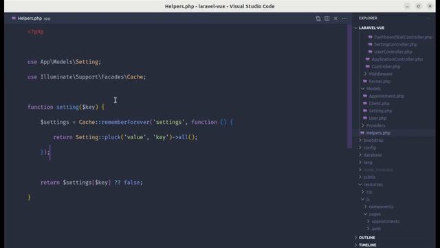 Using settings(key and value), default settings, and cache using Laravel and Vue 3 | Part 41 смотреть онлайн