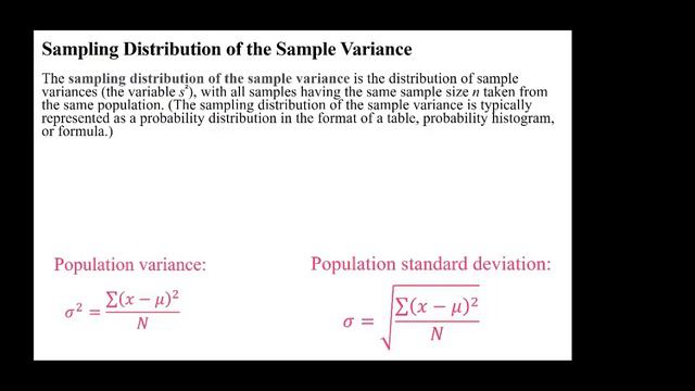 Sampling Distributions and Estimators смотреть онлайн