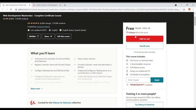 Free courses | Udemy | AutoCAD | Web Development | Udemy free courses | OM's Code Book | смотреть онлайн