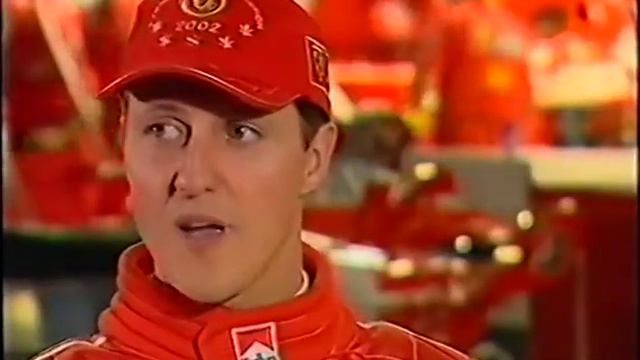 2002 Japan Pre-Race: Schumacher end of season Interview смотреть онлайн