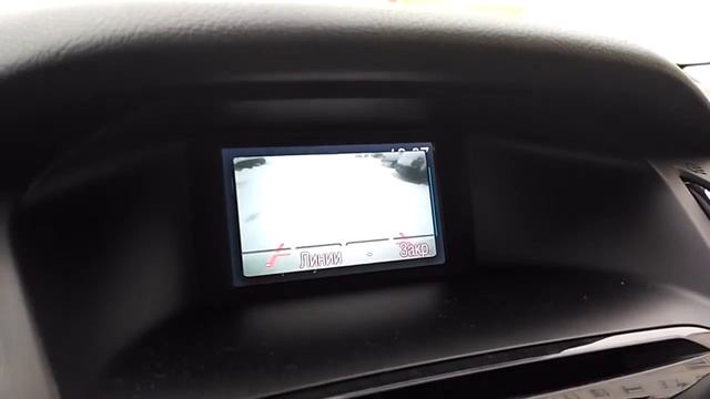 Прошивка Ford РП7 под неоригинальную камеру заднего вида смотреть онлайн