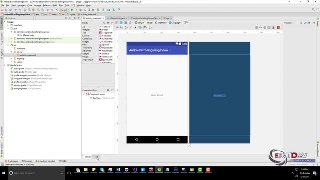 Android Studio Tutorial - Scrolling Image View смотреть онлайн