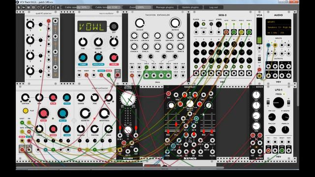 VCV Rack Music (modular synth - eurorack - vcv rack patch - ambient music - electronic music) смотреть онлайн