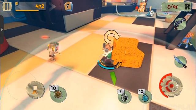 Squareface - Gameplay Walkthrough Part 8 - Bathroom 7-8 (iOS) смотреть онлайн