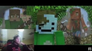 Реакция на JeffVix - «Something you could never own» - A Minecraft Original Music Video
