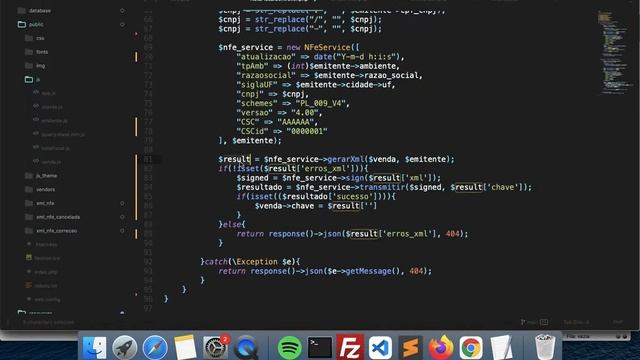 Criando um Emissor NFe em PHP Video 15 transmitindo XML смотреть онлайн