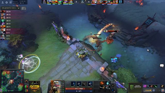 4 Zoomers vs Spirits, Monster Energy DOTA Summit 13: NA, bo2, game 2 [Mila & CrystalMay] смотреть онлайн