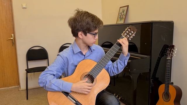 Старшая группа Поляков Александр 7 кл. о/р Ф.Кленьянс "Вальс-шоро" смотреть онлайн