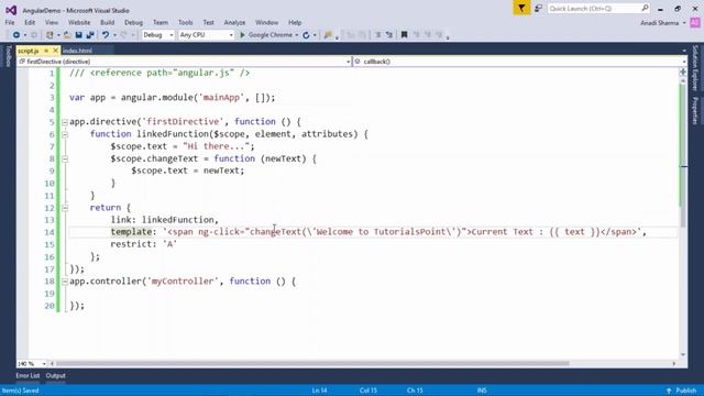 AngularJS - Custom Directive смотреть онлайн