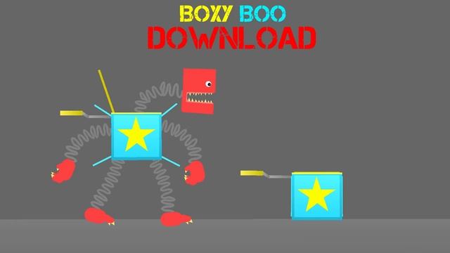 Boxy Boo Project Playtime Stick Nodes Download смотреть онлайн