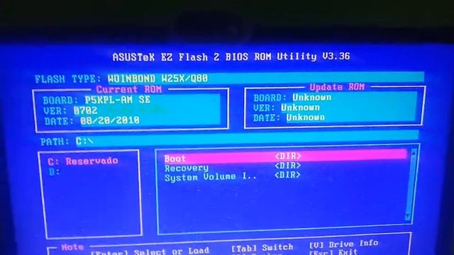 COMO ATUALIZAR BIOS ASUS P5KPL-AM SE [MANUTENÇÃO] 2.0 смотреть онлайн