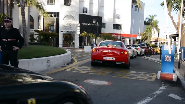 Ferrari 70th anniversary Marbella (Laferrari Aperta and more) +50 Ferrari Convoy смотреть онлайн