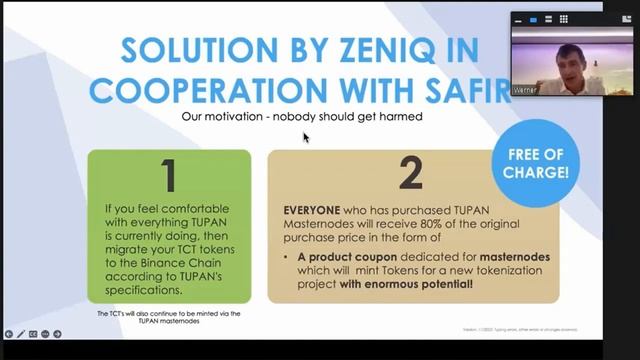 ОТВЕТ ЗЕНИКА -ТУПАНУ. 07.11.23. перевод на русский спец  Вебинар  с основателем ZENIQ