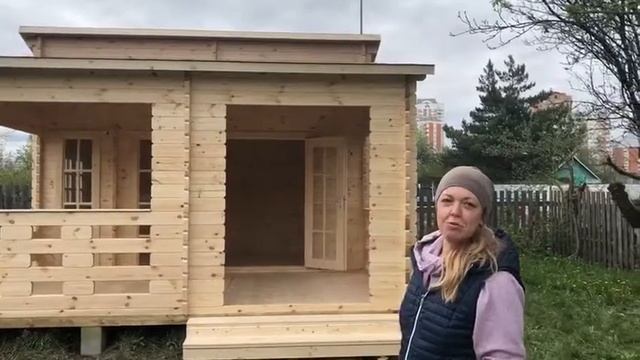 Отзыв Заказчицы о компании Садовые Домики.Ру