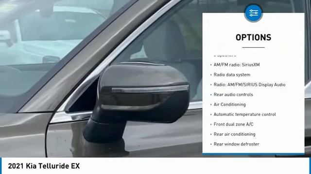 2021 Kia Telluride EX 3rd ROW FWD SUV for Sale in Auburn Hills MI Stk# T21184 смотреть онлайн