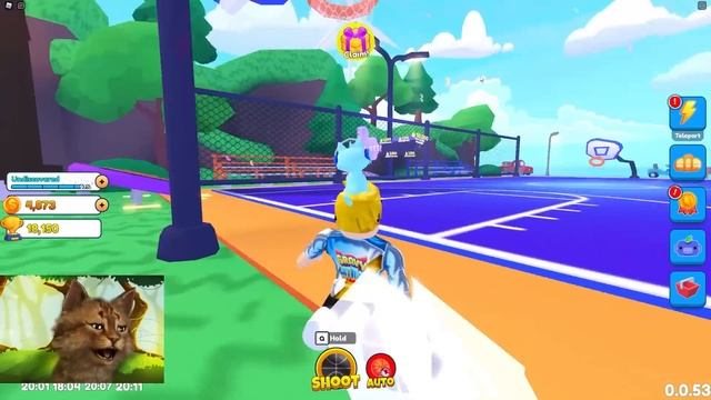 I Became A Basketball Superstar In Roblox 3 Point Simulator смотреть онлайн