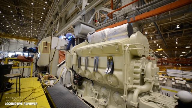 EMD GP9-GP20ECO Repower Locomotives смотреть онлайн