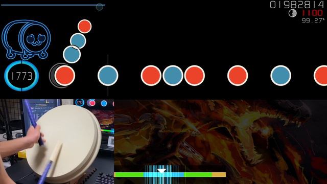 Flamewall / Camellia [Scorched Earth] FC -single Stroke Play With TaikoForce-【osu!taiko】