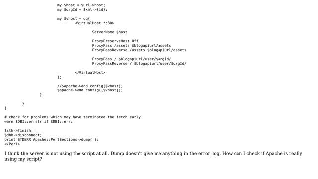 Perl Section in Apache config don't work смотреть онлайн