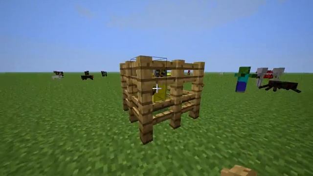 скелет в золотой броне Minecraft смотреть онлайн