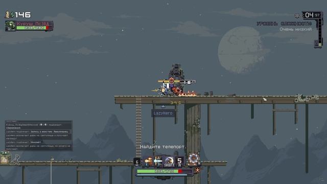 Всякие разны игры. Сыграл в Risk of Rain Returns смотреть онлайн