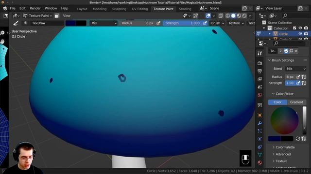 Magical Mushrooms ? Part 1 (Blender Tutorial) смотреть онлайн