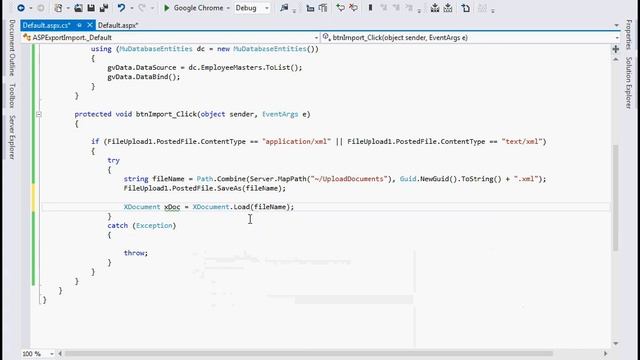 #Import #export #database data from to #XML using #ASP.NET and C# #csharp смотреть онлайн