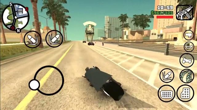 iOS Batman skin mod GTA San Andreas iPhone iPod touch iPad смотреть онлайн