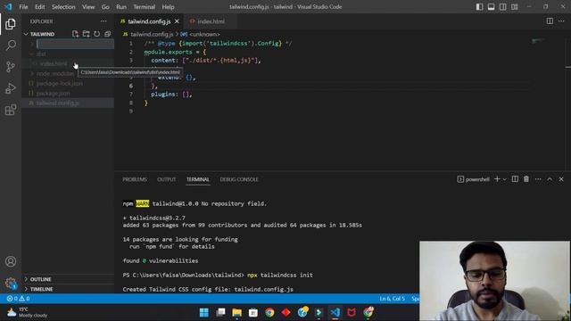 How To Setup Tailwind CSS Project For Beginners From Scratch - Tailwind CSS Tutorial смотреть онлайн