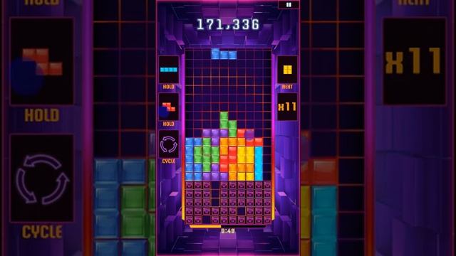 Tetris Blitz, No Power-Ups, 708,150 смотреть онлайн