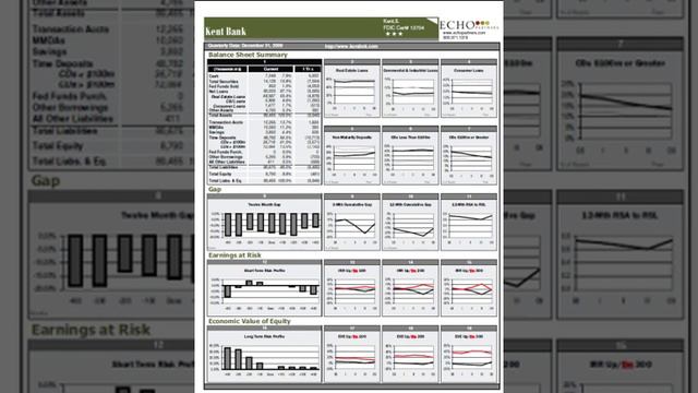 Echo Partners Bank Ratings Report Page 1 Overview смотреть онлайн