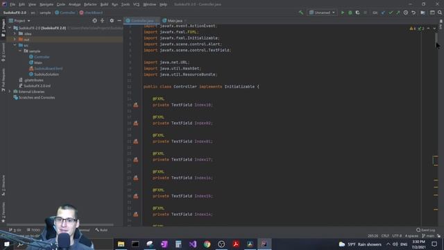 JavaFX Sudoku GUI Game смотреть онлайн