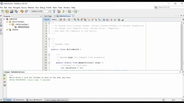 JAVA HOW TO: Solve / Program the "HELLO WORLD" problem. Chapter 1 Lesson 1 смотреть онлайн