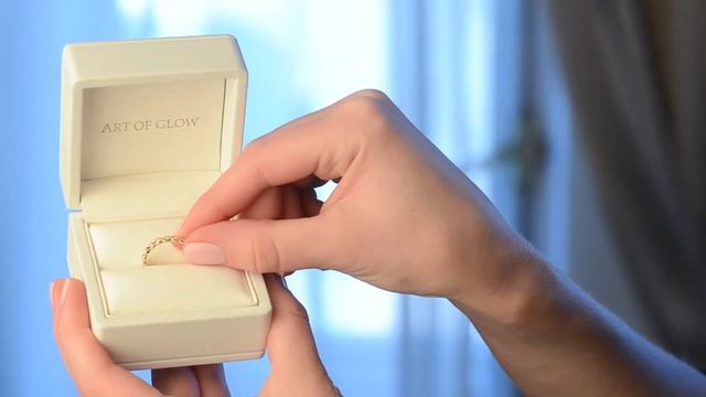 Обручальное кольцо бесконечность ART OF GLOW смотреть онлайн