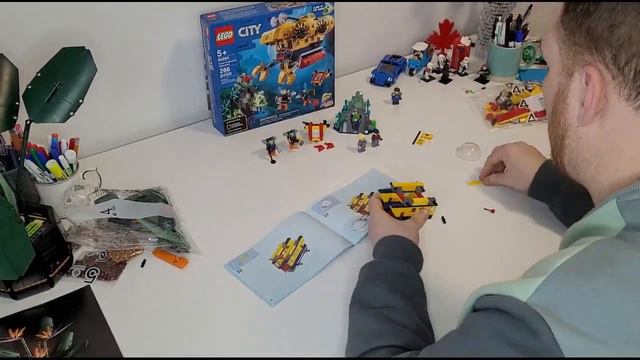 Lego City Ocean Exploration Submarine #60264 Review смотреть онлайн