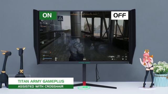 TITAN ARMY 27" IPS 4K 144Hz 1ms Rotatable Monitor (T27UG) смотреть онлайн