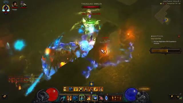 Diablo 3 Hardcore Witch Doctor Average 300%++ movement speed T16 смотреть онлайн