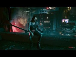 Секретная концовка с Джонни Сильверхендом_Cyberpunk 2077_18+